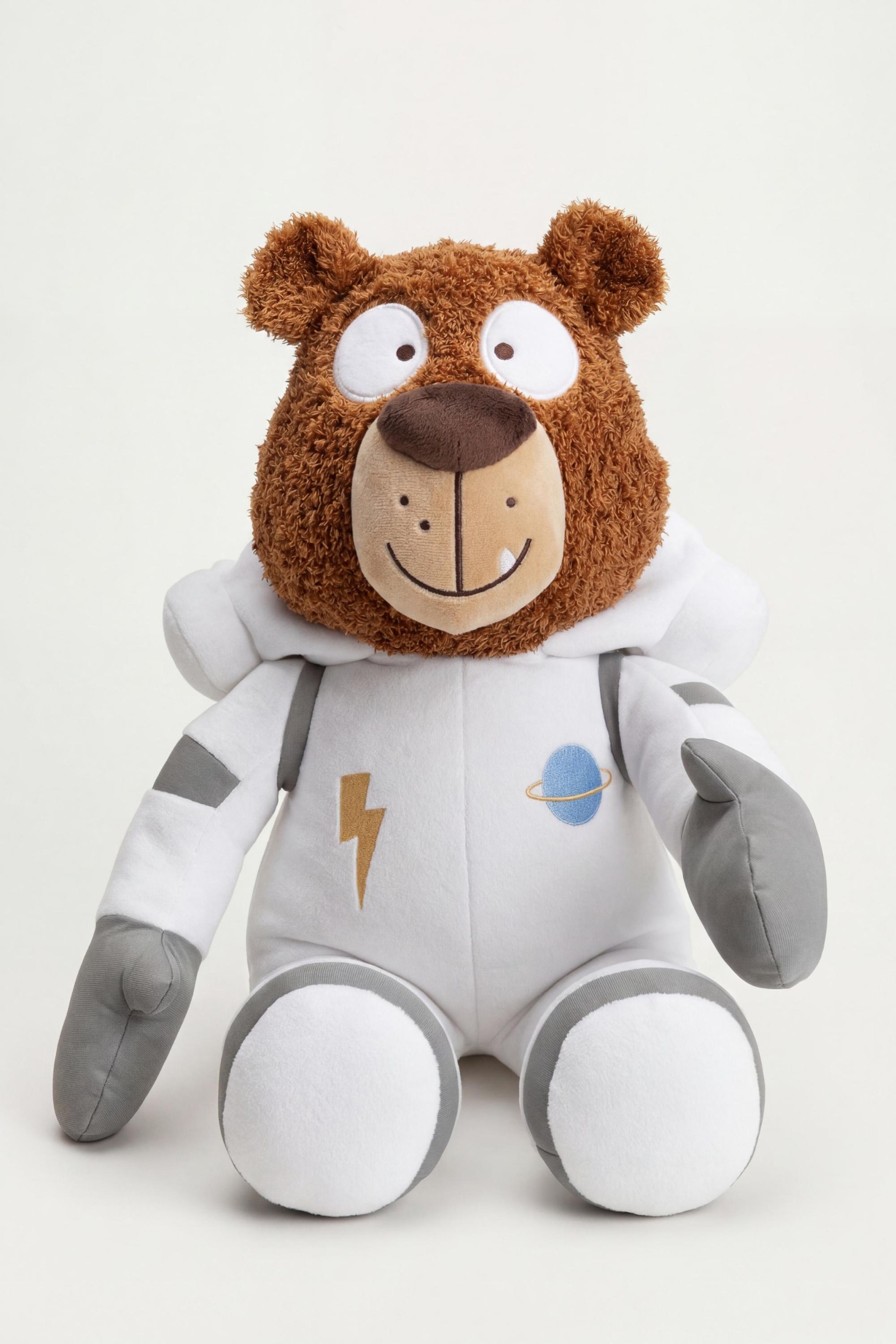 Beer knuffel van velours