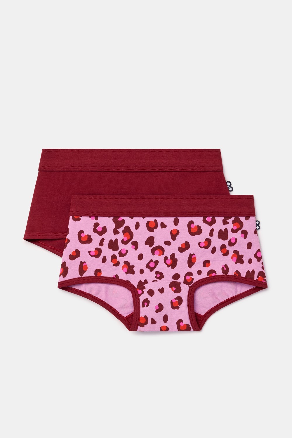 Duopack shorty's van rekbaar katoen