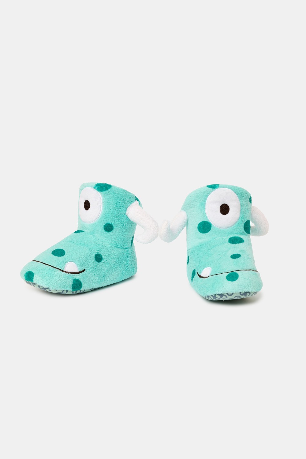 Groene alienpantoffels