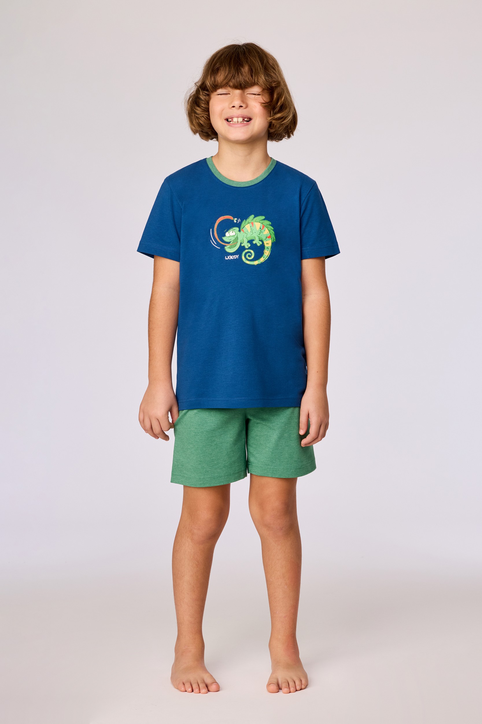 Kleurrijke pyjama van soepel katoen