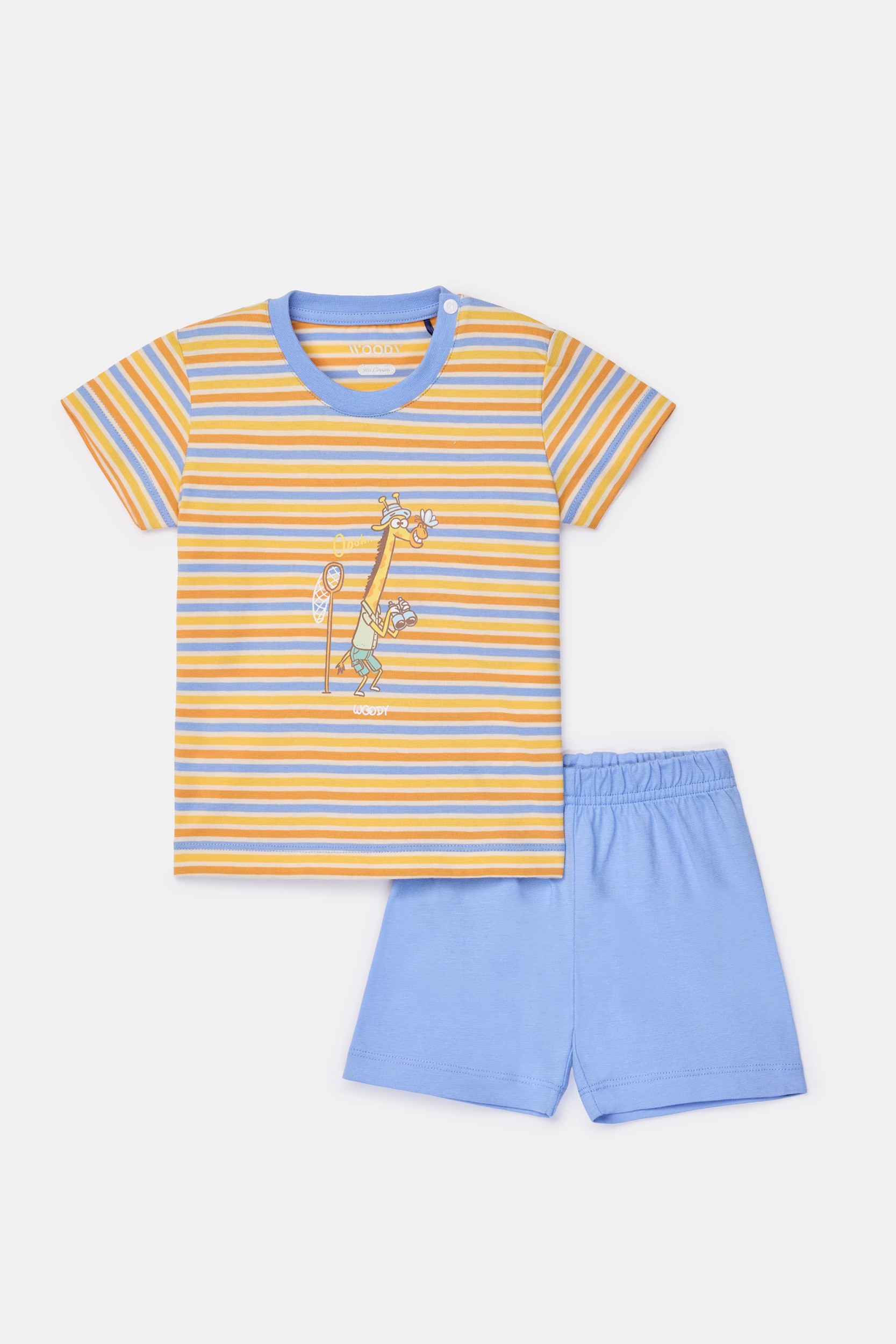 Kleurrijke pyjama van soepel katoen