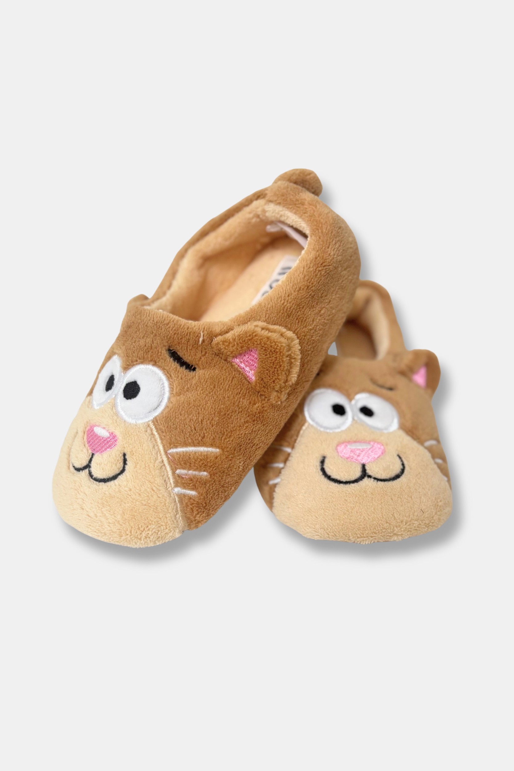 Lage kat pantoffels in fleece
