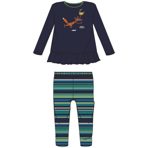 Interessant vervoer willekeurig Woody Meisjes pyjama, marine blauw | Nuit de Folie