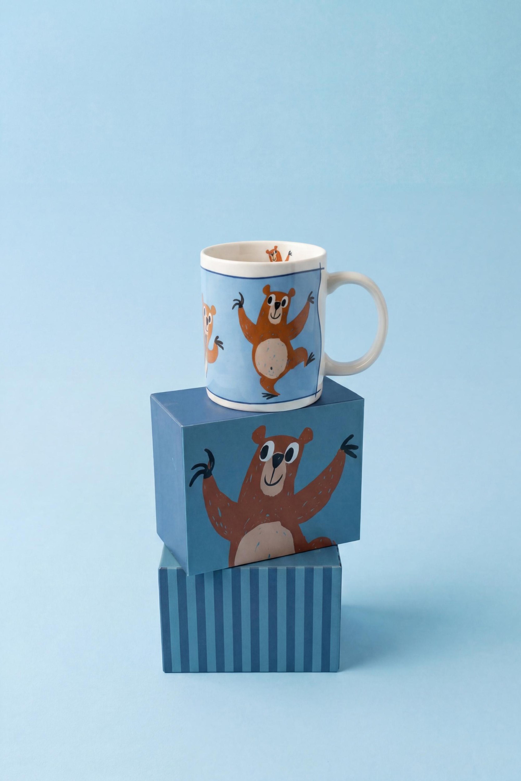 Mok met beerprint