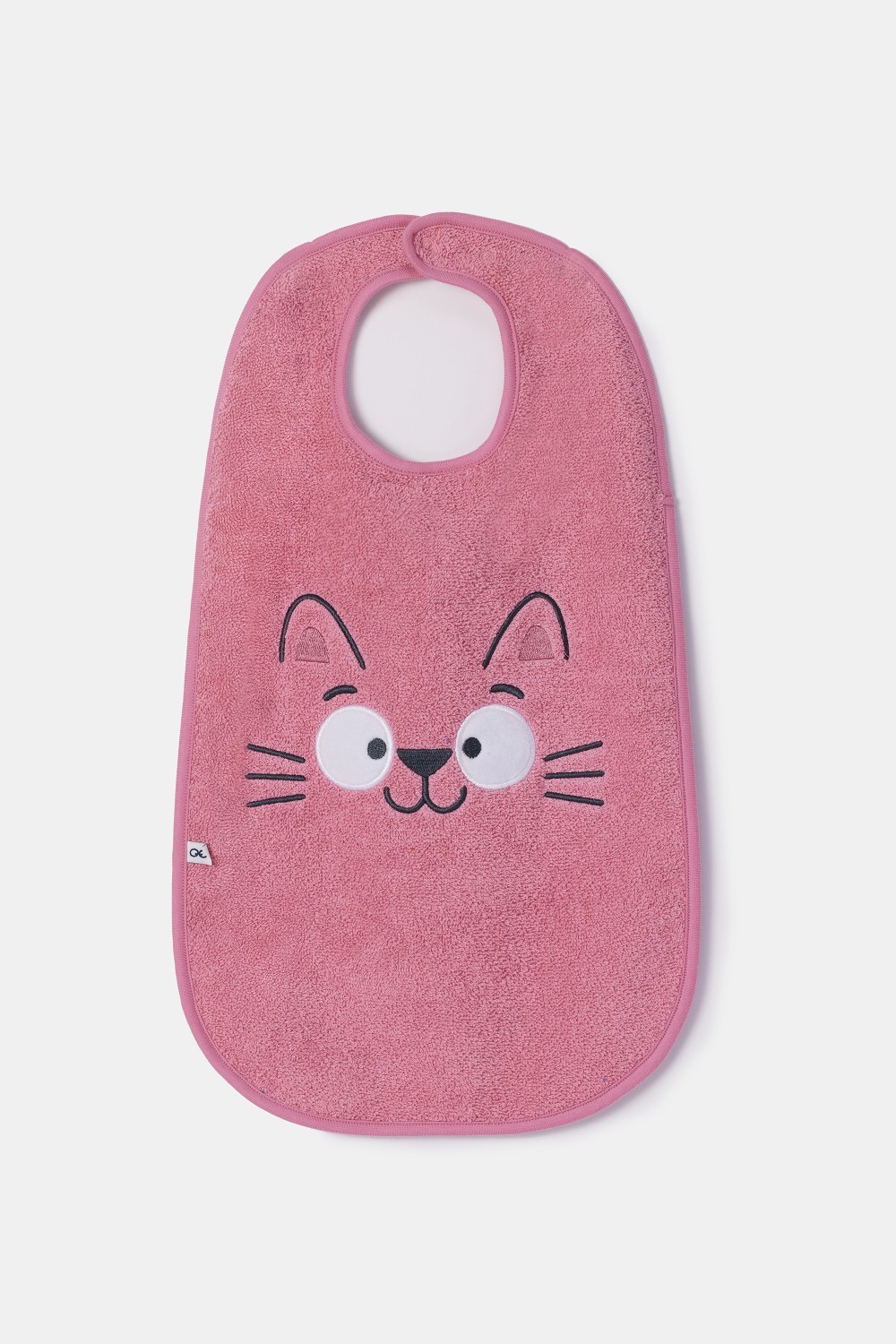 Roze slabbetje met kat